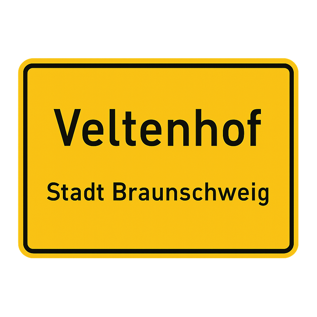 Veltenhof Ortsschild